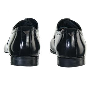 EMPORIO ARMANI Oxfords Dress Shoes Sz. 8.5 D ITALY Lacquer Leather EMPORIO ARMANI Oxfords Dress Shoes Sz. 8.5 D ITALY Lacquer Leather