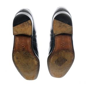 HICKEY FREEMAN Oxfords Dress Shoes Sz. 11 D Black Leather 