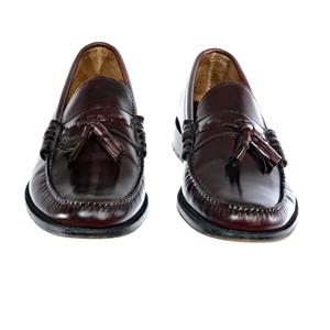 CHURCH'S WHIP MOC Tassel Loafers Dress Shoes Sz. 9.5 M Oxblood