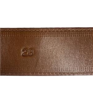 POLO RALPH LAUREN Genuine Lizard Belt Sz. 28 Brown USA Made  display picture 1
