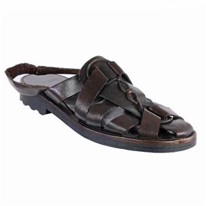 COLE HAAN Resort Roman Sandals Strappy Leather Woven Sz. 13  display picture 3