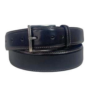 ERMENEGILDO ZEGNA Belt Sz. 85/100 IT 32 US Leather Black ITALY
