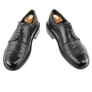 ECCO Black Leather Oxfords in Size EU 46 / US 12 - 12.5 ECCO Black Leather Oxfords Dress Shoes Men main image 4