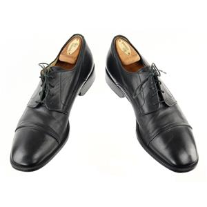 principe made in italy handmade leather dress shoes for men PRINCIPE Dress Shoes Oxfords Captoe Sz. 11 D Black Leather  main image 2