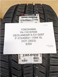 Yokohama Throtl Geolandar X-CV Tire 110157020 (29