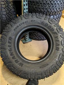 2 GOODYEAR WRANGLER DURATRAC LT 295 70 17 128/125S LRE 10PLY 2 GOODYEAR WRANGLER DURATRAC LT 295 70 17 128/125S LRE 10PLY