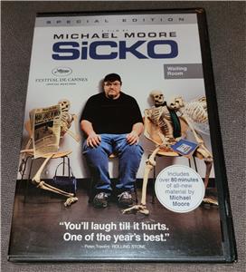 ｓｉｏｎ１０ｖｉｄｅｏ [DVD] MICHAEL MOORE, Sicko, SPECIAL EDITION DVD, SEALED