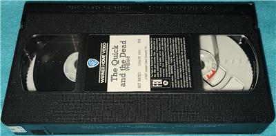 SAM ELLIOTT, KATE CAPSHAW, The Quick and the Dead, VHS (1987