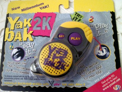 Yak Bak Classic Voice Recorder Toy Assorted Color | eBay