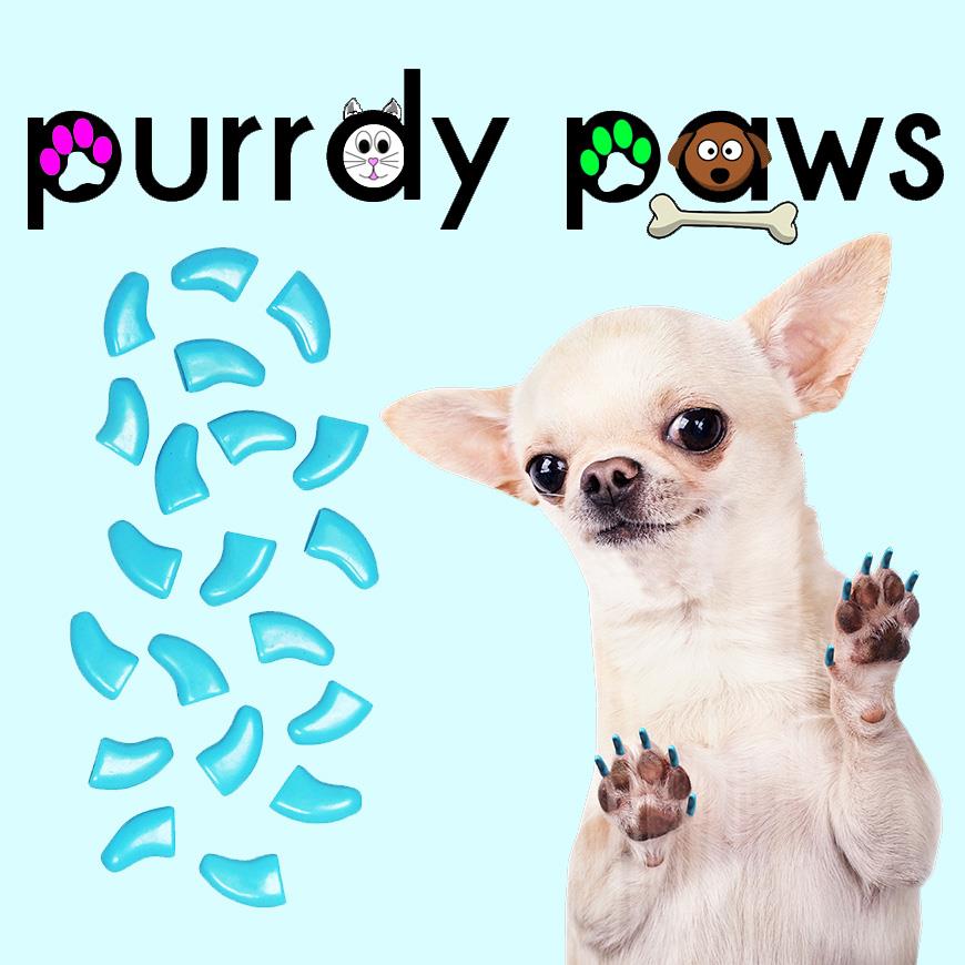Purrdy paws soft dog nail caps outlet
