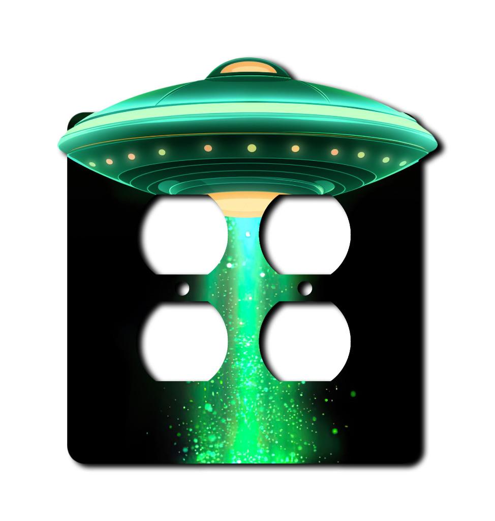 Off The Wall Plates - Alien UFO Switch - Cover - Paddle Wallplate - Picture 8 of 12