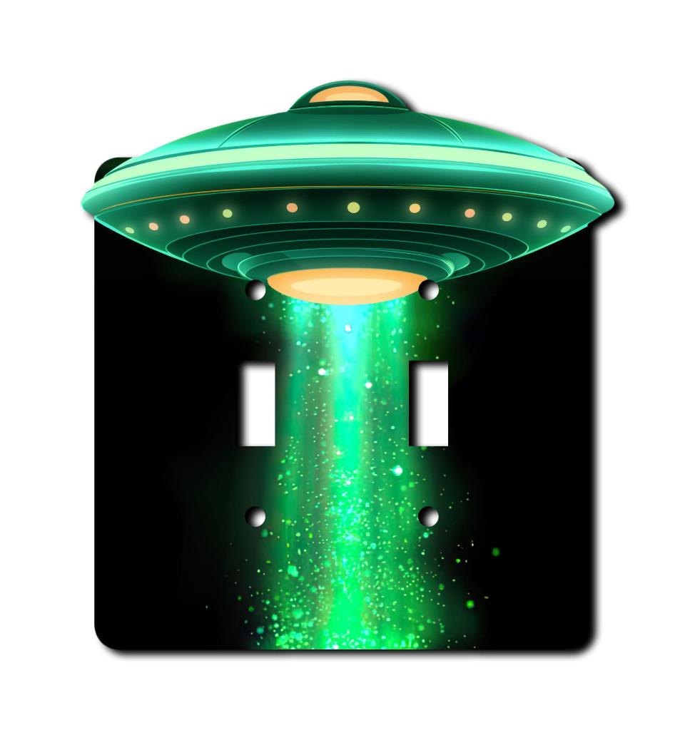 Off The Wall Plates - Alien UFO Switch - Cover - Paddle Wallplate - Picture 6 of 12