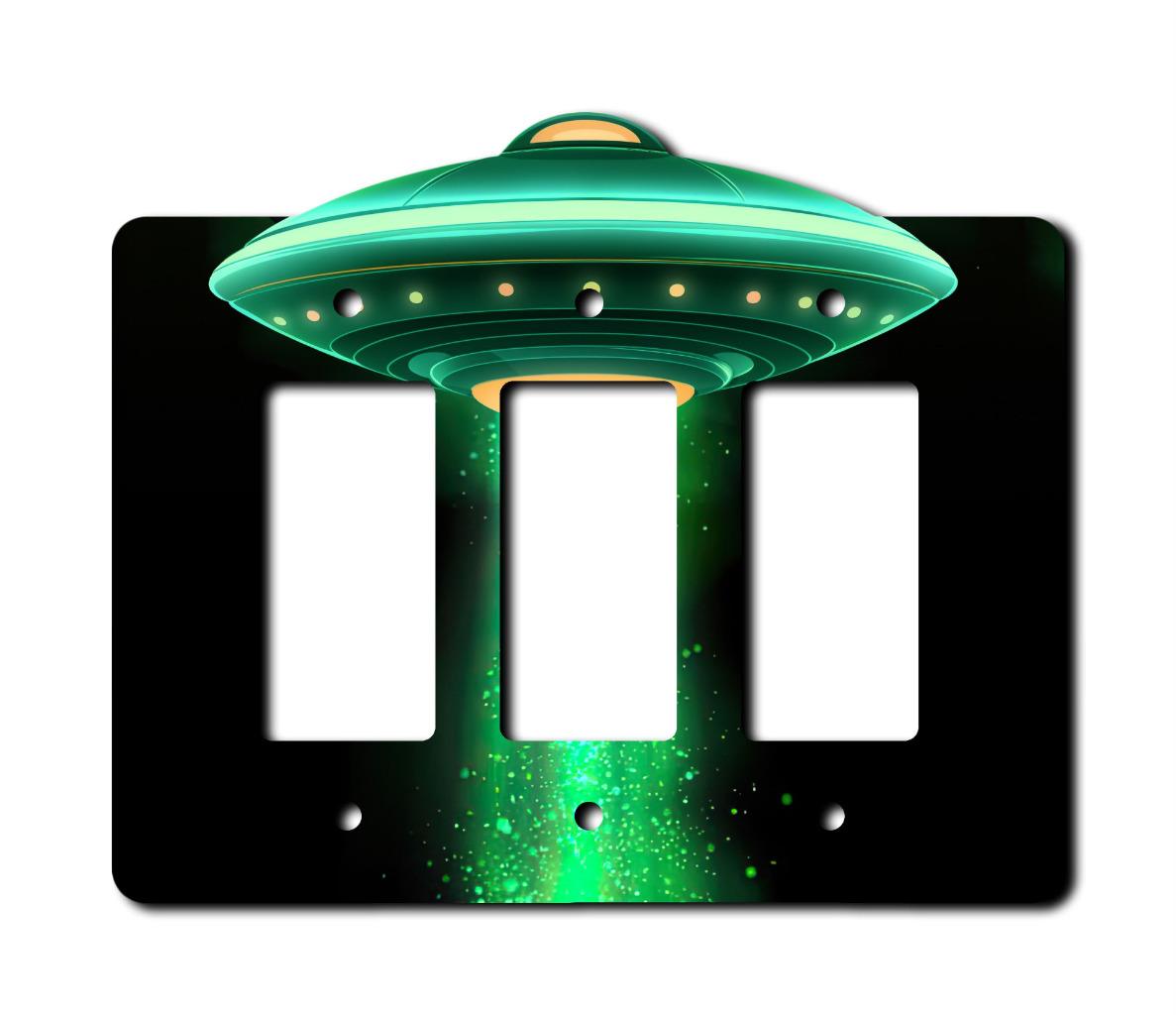 Off The Wall Plates - Alien UFO Switch - Cover - Paddle Wallplate - Picture 11 of 12