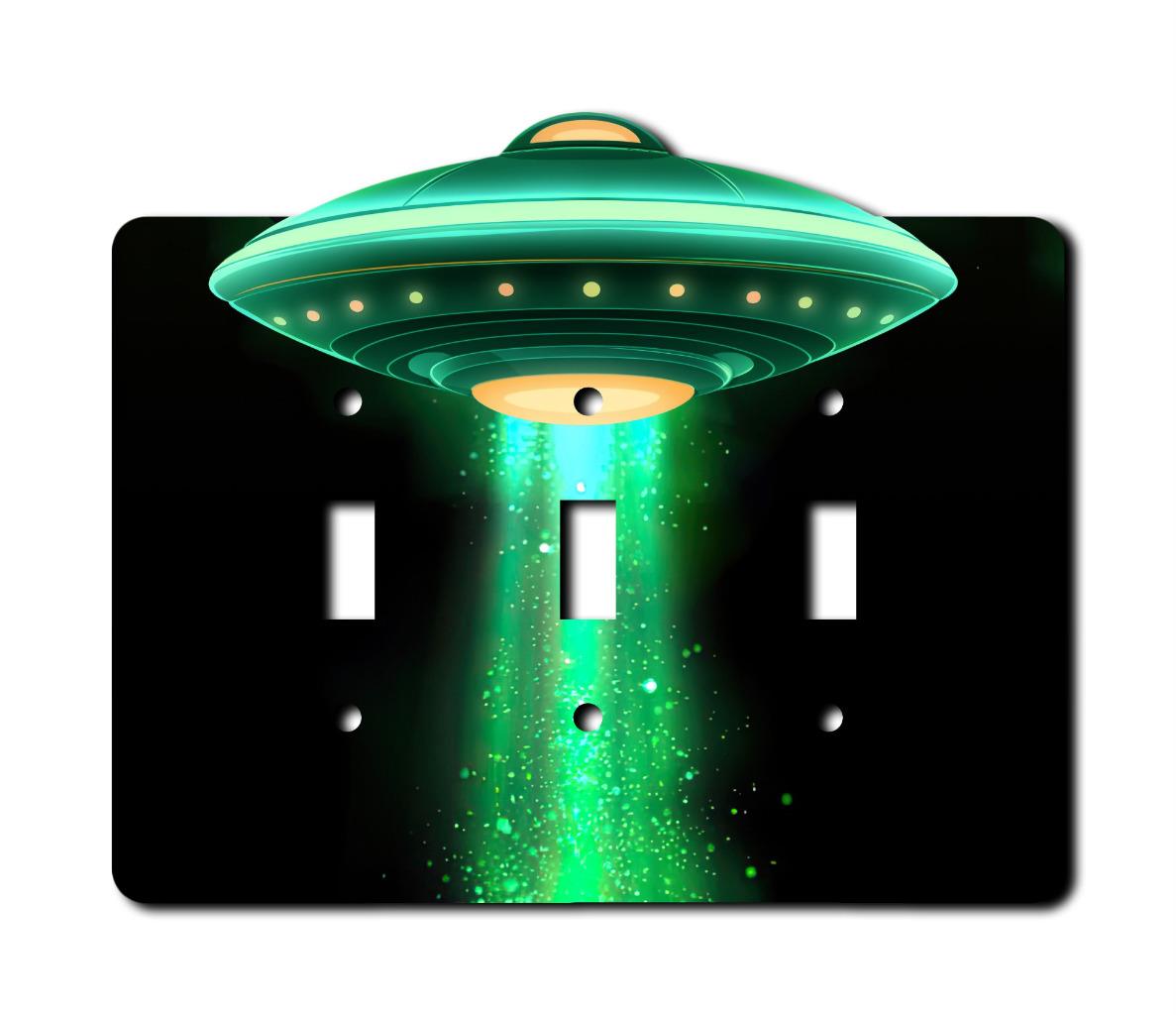 Off The Wall Plates - Alien UFO Switch - Cover - Paddle Wallplate - Picture 10 of 12