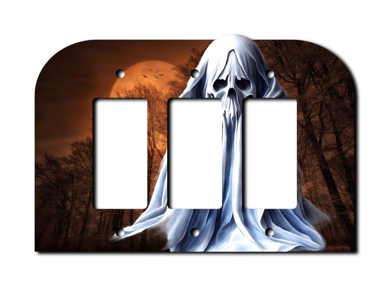 Placas Fuera de la Pared - Interruptor Fantasma Espeluznante - Cubierta - Placa de Pared de Paleta - Imagen 11 de 12