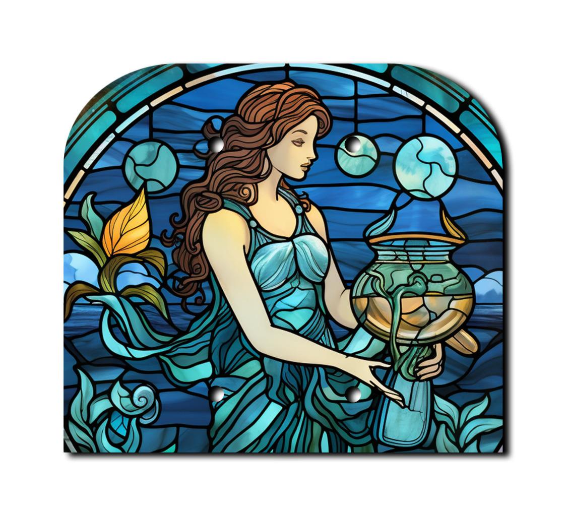 Off The Wall Plates - AQUARIUS ZODIAC Switch - Cover - Paddle Wallplate-image