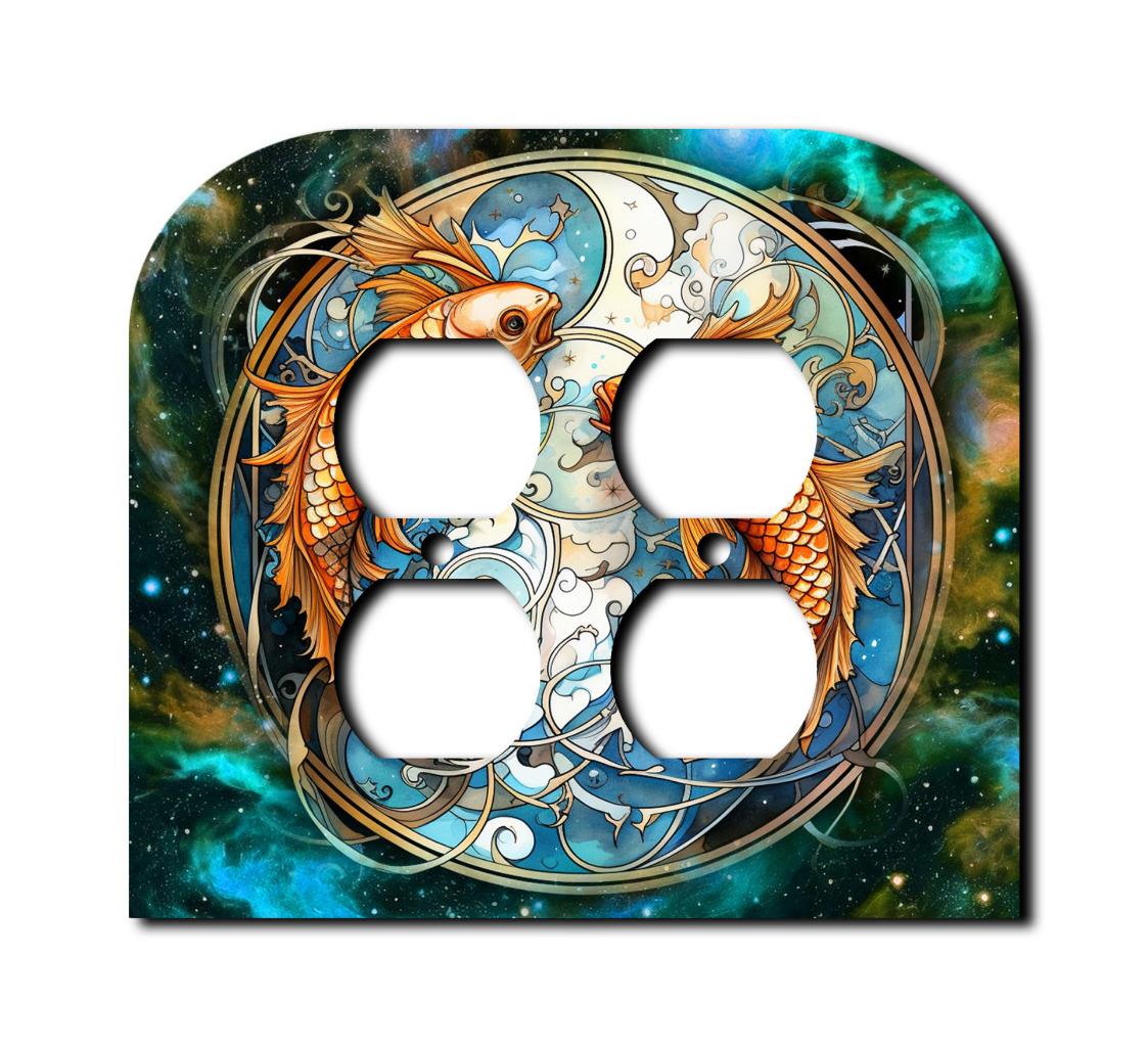Off The Wall Plates - Pisces Switch - Cover - Paddle Wallplate-image