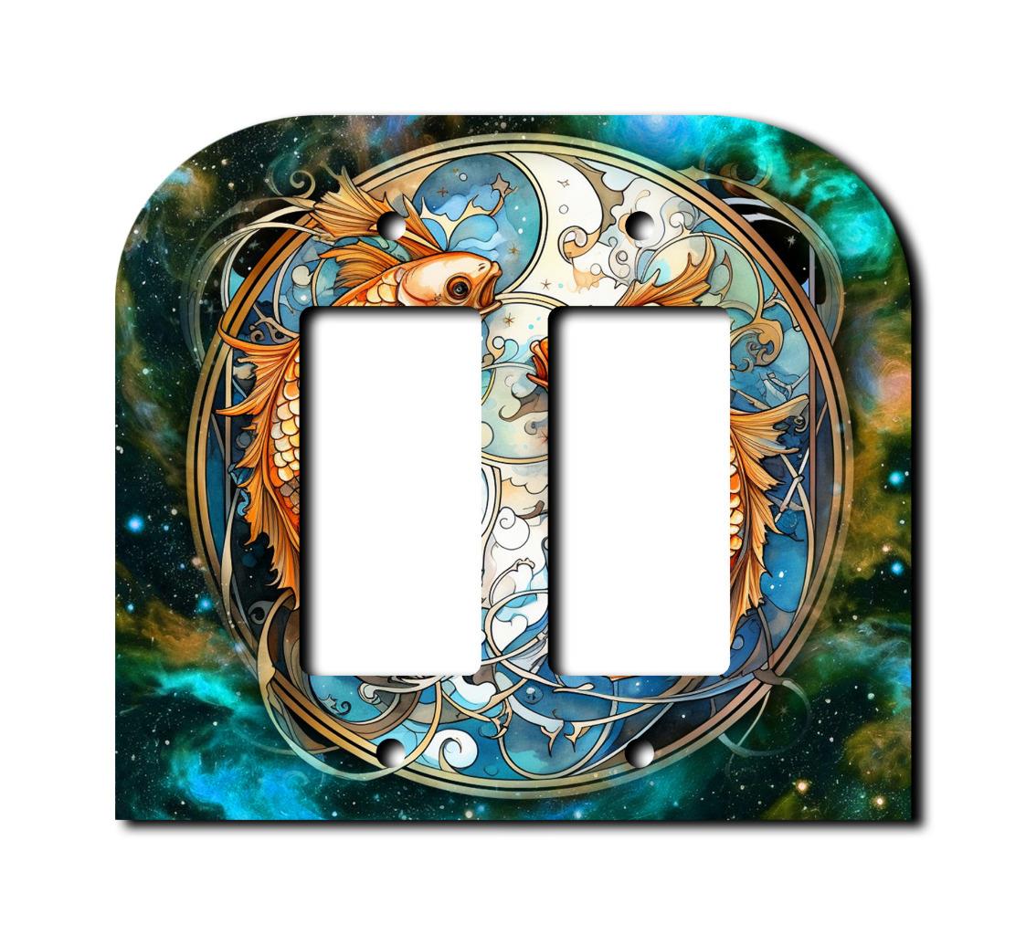 Off The Wall Plates - Pisces Switch - Cover - Paddle Wallplate-image
