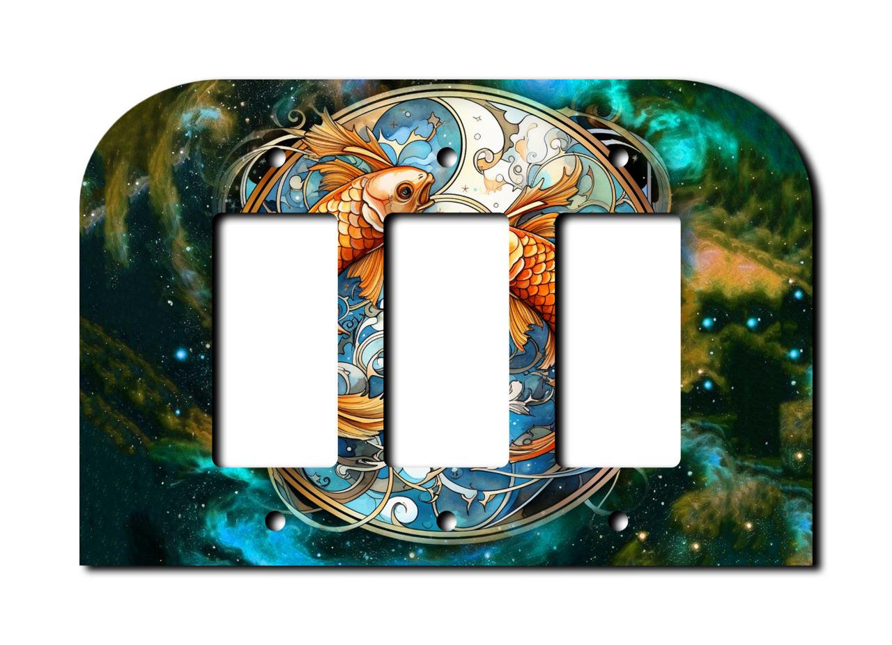 Off The Wall Plates - Pisces Switch - Cover - Paddle Wallplate-image
