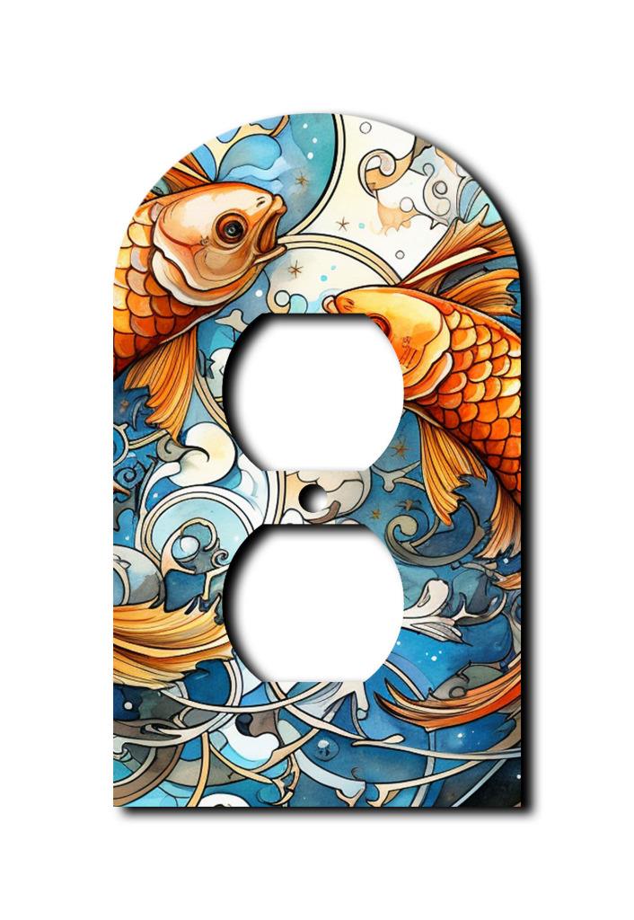 Off The Wall Plates - Pisces Switch - Cover - Paddle Wallplate-image
