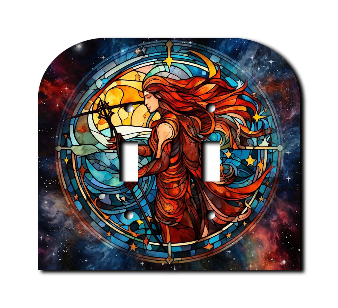 Off The Wall Plates - Sagittarius Zodiac Switch - Cover - Paddle Wallplate - Picture 6 of 12