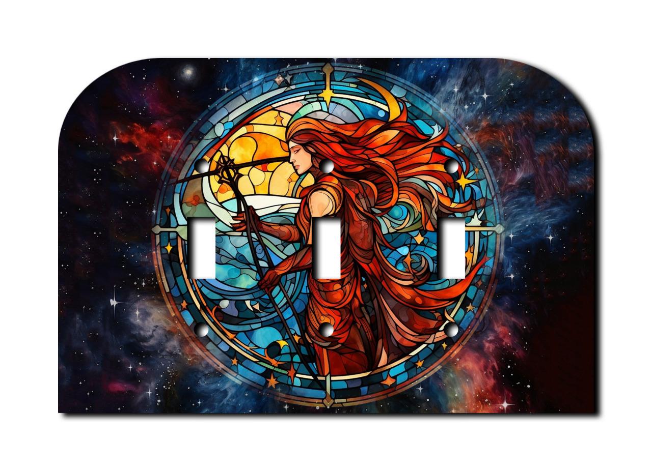 Off The Wall Plates - Sagittarius Zodiac Switch - Cover - Paddle Wallplate - Picture 10 of 12
