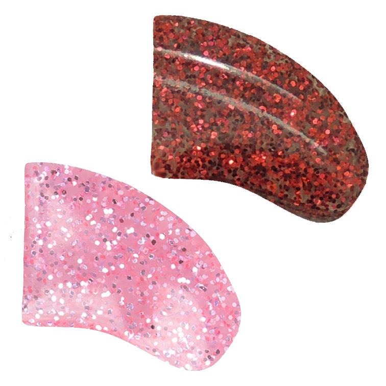 Soft Nail Caps For Dog Claws VALENTINES Combo Purrdy Paws up