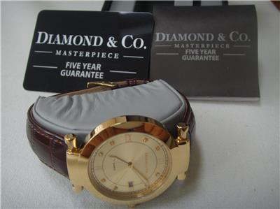 diamond and co mens watch