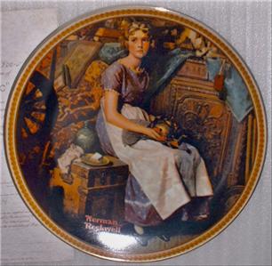 REDISCOVERED WOMEN NORMAN ROCKWELL PLATES~LOT OF 11 COA | eBay