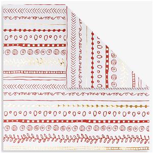 40 Origami Paper Printed Sheets Black White Christmas Decor Crafts 15x15cm 80g