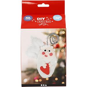 Silk Clay DIY Set For Christmas Santa Claus Making Moulding Modelling Crafts
