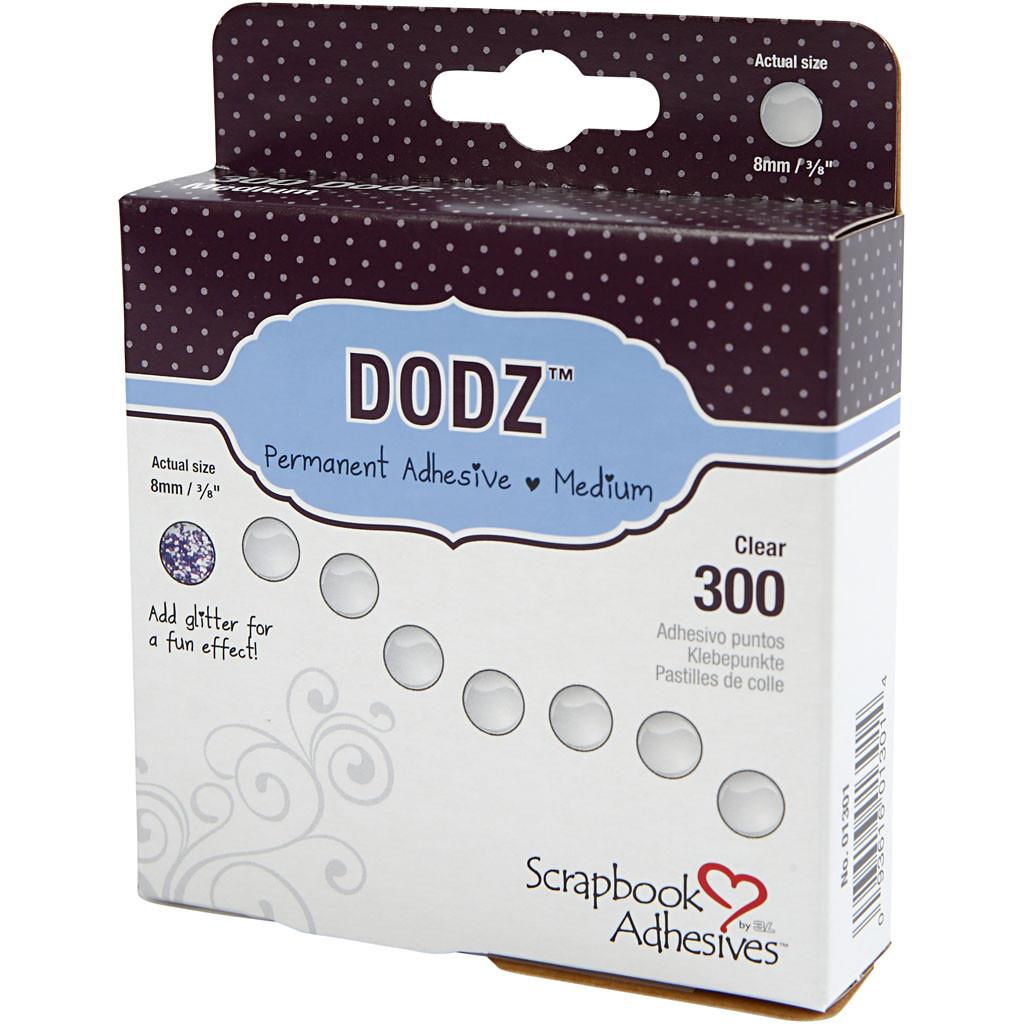 Adhesives Dots CLEAR Permanent 3L Crafts Dodz Scrapbook Choose 6mm 8mm 12mm - Picture 8 of 9