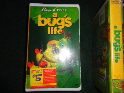 Disney's A Bug's Life Movie VHS Different Character Covers NEW SEALED ...