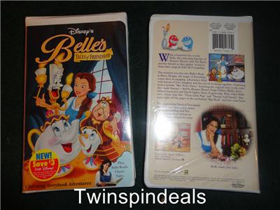 Disney 039 s Beauty Amp The Beast Belle 039 s Tales of Friendship VHS ...