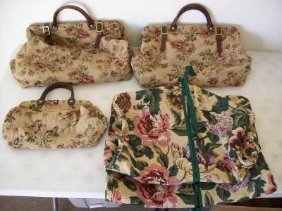 CARPETBAGGER Travel Garment Bag Reenactment Civil War carpetbag