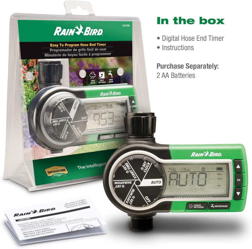 RAIN BIRD 1ZEHTMR PROFESSIONAL ELECTRONIC DIGITAL HOSE TIMER CONTROLLER FASTSHIP 77985024406 eBay