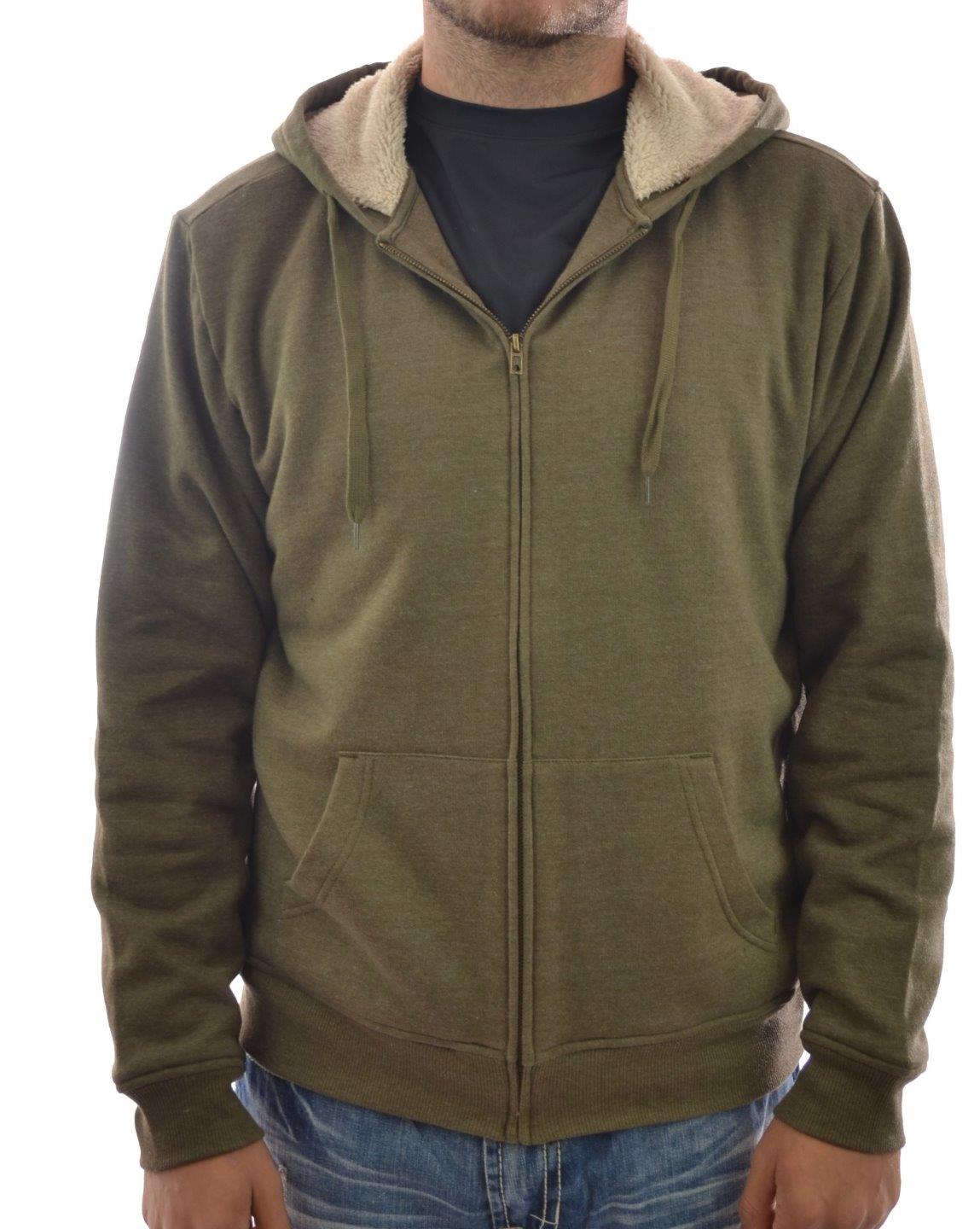 Levi's Men's Sherpa Lined Hoodie Hoody Jacket Size Large L | eBay