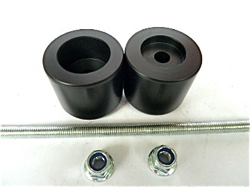 SUZUKI DL 650 V STROM 2007 ON CRASH MUSHROOMS REAR AXLE SLIDERS PROTECTORS TS16