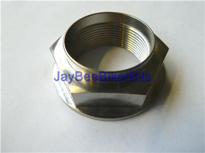 Stainless Steel Sprocket Nut Set for Triumph Speed Triple 1050 from 2010 onwards