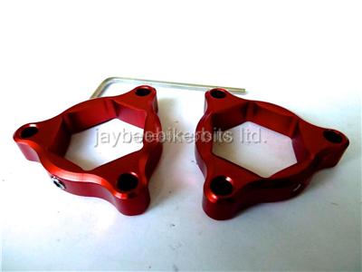 FORK PRE LOAD ADJUSTERS BLUE 22MM CBR 929 954 CBR1000RR