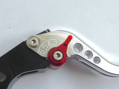 KAWASAKI ZX10R 2006-2015 SHORT SILVER BRAKE & CLUTCH LEVERS SET
