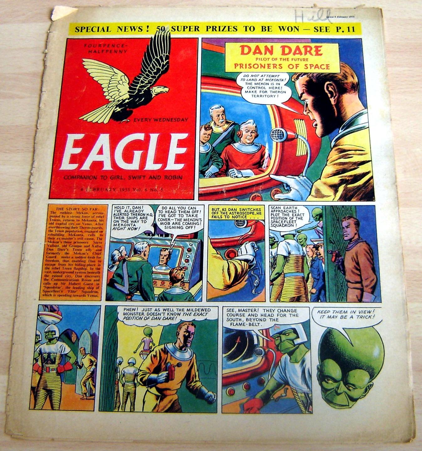 EAGLE comics -Various Issues- Vol. 6, 1955 x 12 -multi listings choice- Dan Dare - Picture 25 of 36