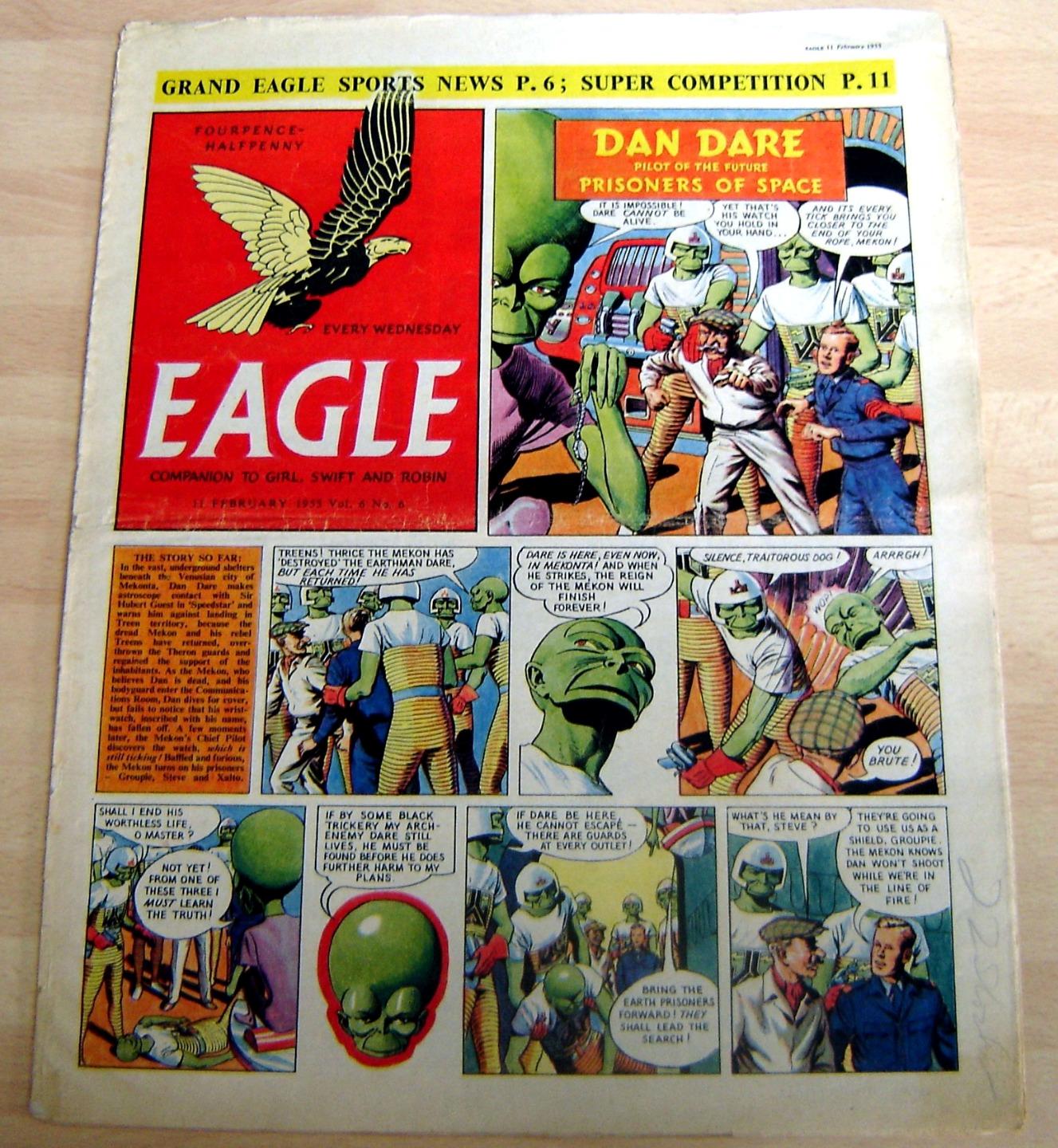 EAGLE comics -Various Issues- Vol. 6, 1955 x 12 -multi listings choice- Dan Dare - Picture 26 of 36