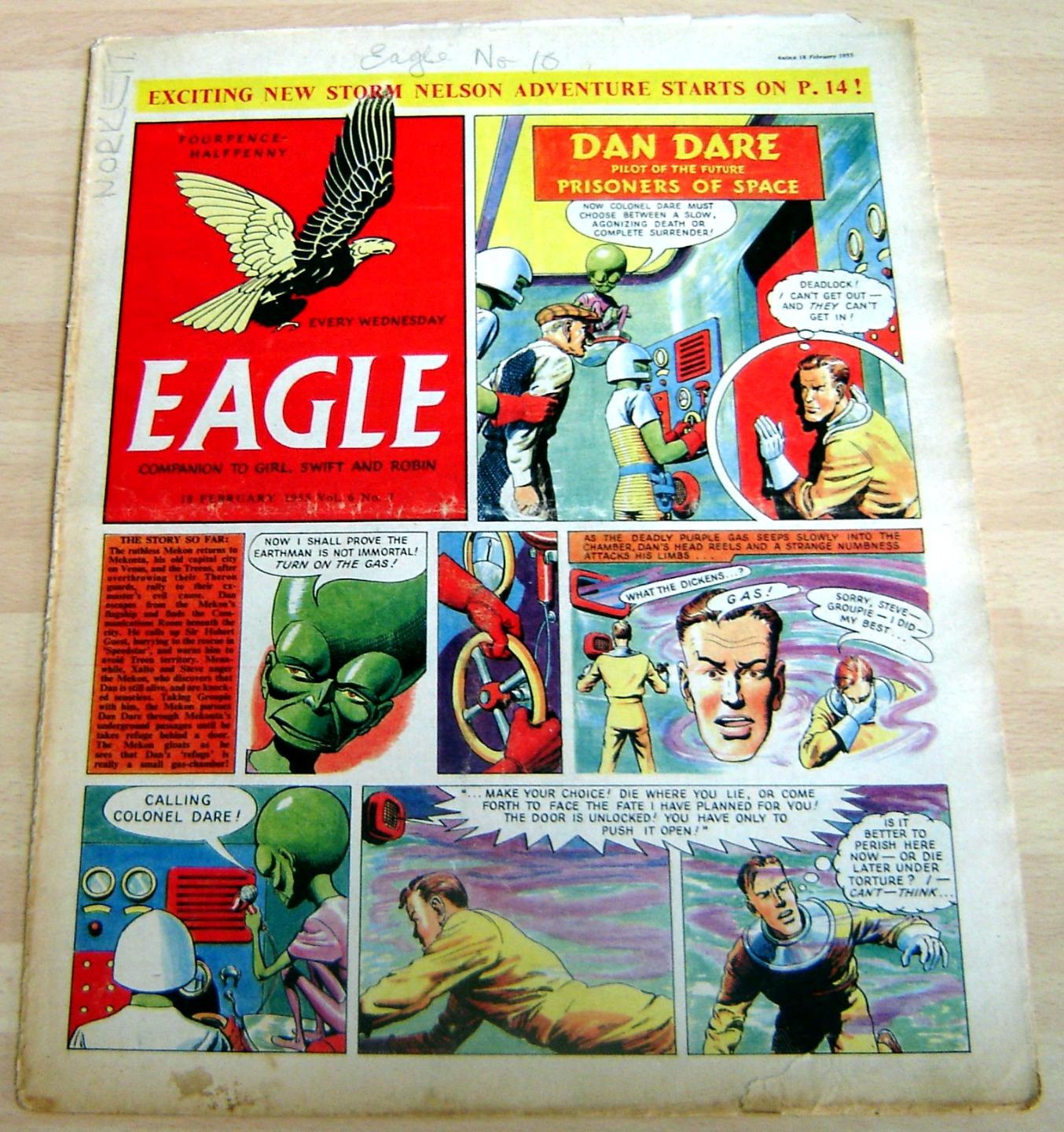 EAGLE comics -Various Issues- Vol. 6, 1955 x 12 -multi listings choice- Dan Dare - Picture 27 of 36