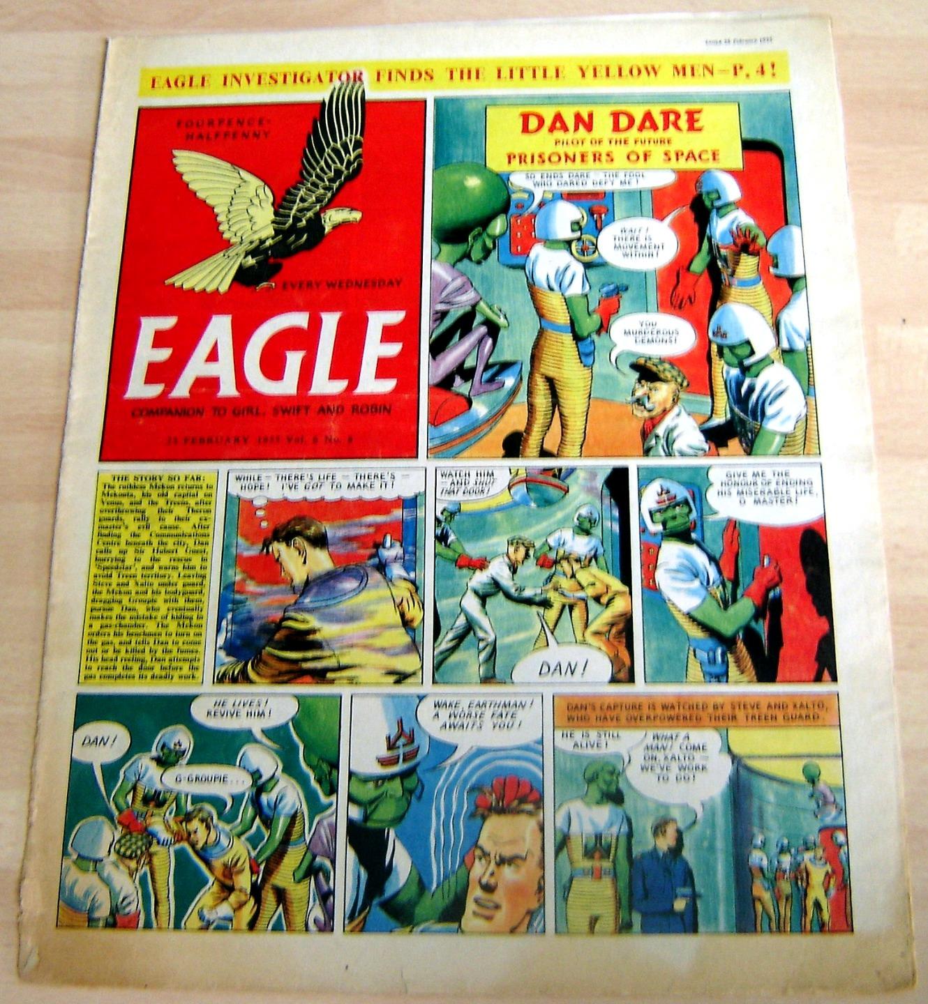 EAGLE comics -Various Issues- Vol. 6, 1955 x 12 -multi listings choice- Dan Dare - Picture 28 of 36