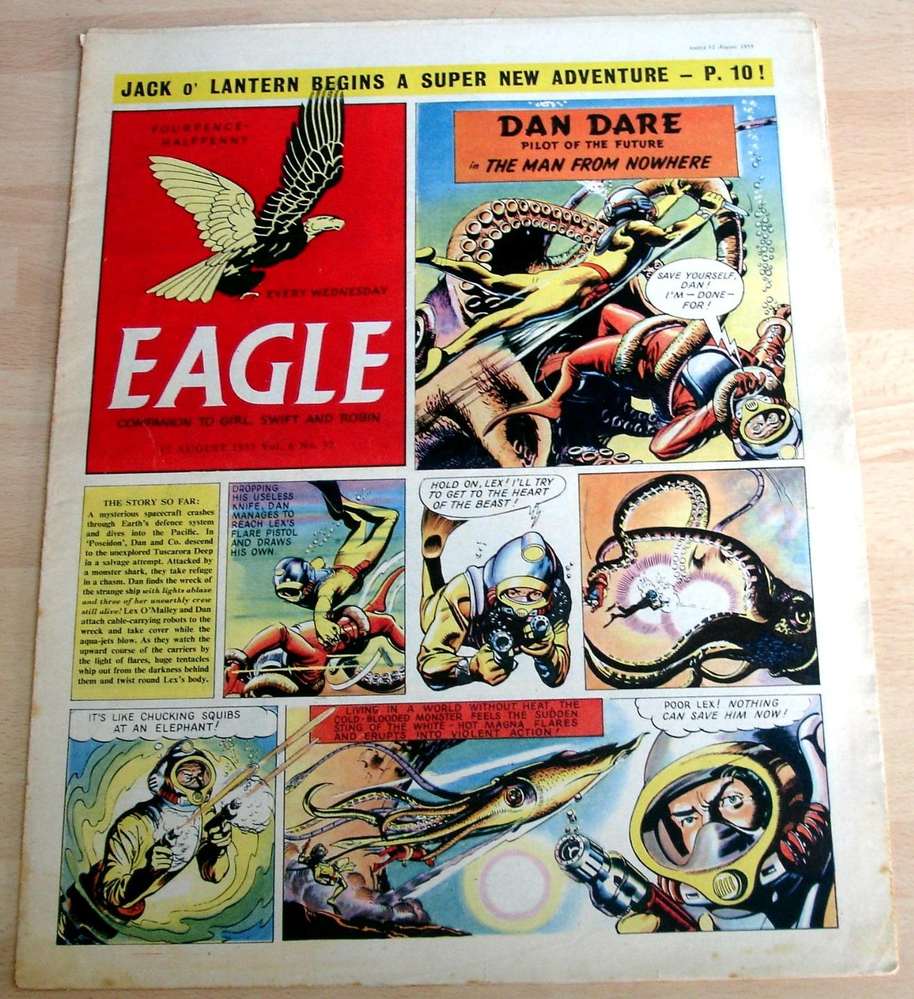 EAGLE comics -Various Issues- Vol. 6, 1955 x 12 -multi listings choice- Dan Dare - Picture 34 of 36