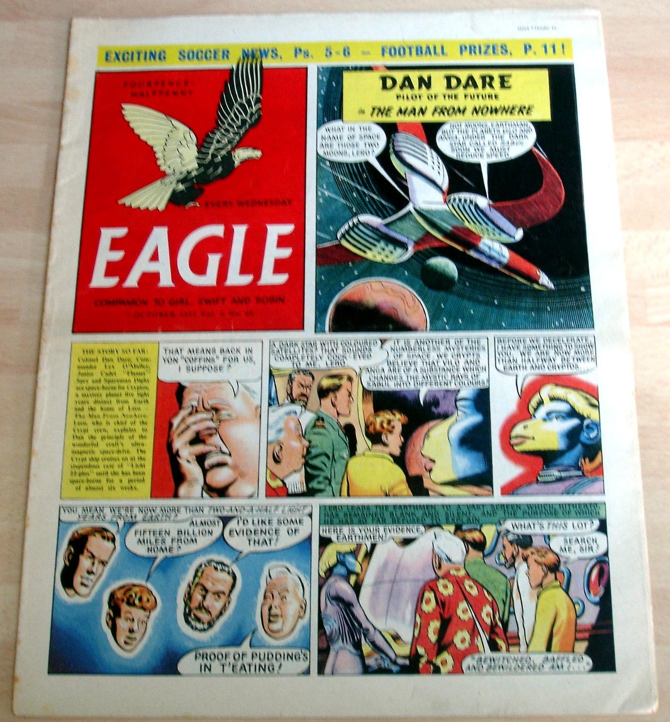 EAGLE comics -Various Issues- Vol. 6, 1955 x 12 -multi listings choice- Dan Dare - Picture 36 of 36