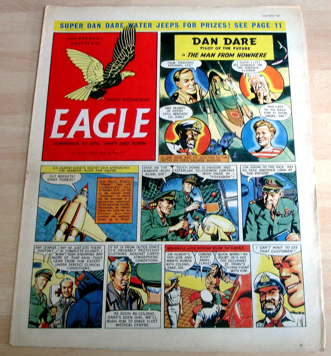 EAGLE comics -Various Issues- Vol. 6, 1955 x 12 -multi listings choice- Dan Dare - Picture 33 of 36