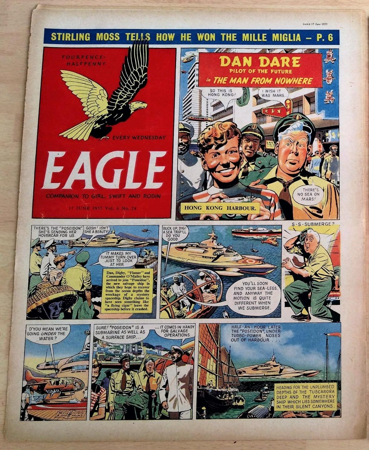 EAGLE comics -Various Issues- Vol. 6, 1955 x 12 -multi listings choice- Dan Dare - Picture 31 of 36
