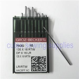 10 Groz-Beckert 135X16LR Leather Needles For Sailrite Ultrafeed